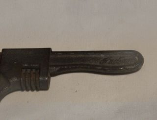 Rare Vintage Indian Motorcycle 7 Inch Adjustable Wrench Double Sided Logo GREAT 3