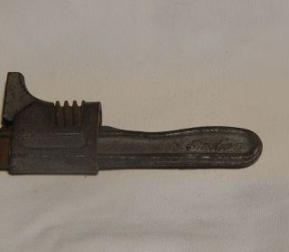 Rare Vintage Indian Motorcycle 7 Inch Adjustable Wrench Double Sided Logo GREAT 4