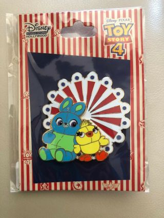 Disney Dsf Dssh Toy Story 4 Ducky And Bunny Le 150 Surprise Pin