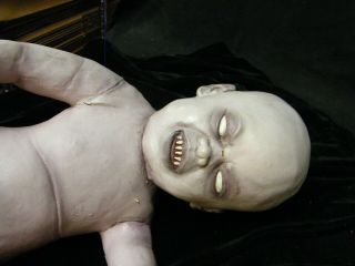 Zombie Baby Halloween Prop (6T) D1 2