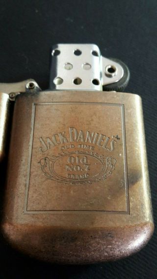 Vintage Jack Daniels Old No:7 Lighter.  Vintage Lighter