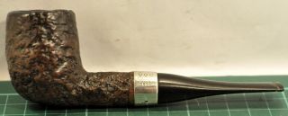 Good Looks Sterling Silver 1973 " F  K&p Petersons Donegal Rocky " Billiard Pipe