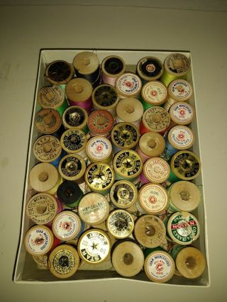 Vintage Sewing Thread,  88 Spools,