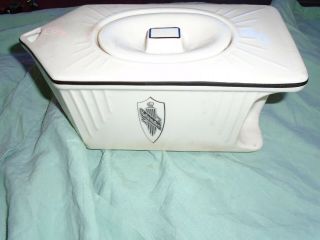 Vintage Kelvinator Refrigerator Creamer Water Pitcher W/lid 30/40s Perfect