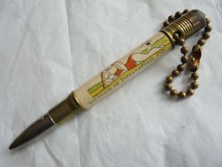Vintage Indianapolis Indiana Souvenir Bullet Pencil