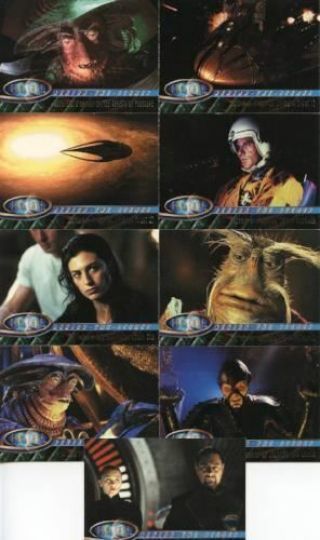 Farscape Season 1 Behind The Scenes Chase Card Set 9 Cards