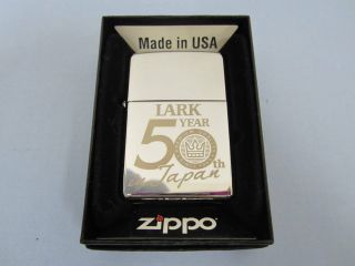 Zippo Lark 50th Anniversary Zippo Lighter Lark 50th Anniversary From Japan