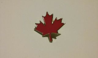 Canada Maple Leaf Lapel Pin By Wizard