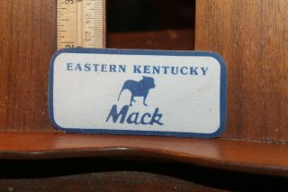 Vintage Eastern Kentucky Mack Trucks Bulldog Patch