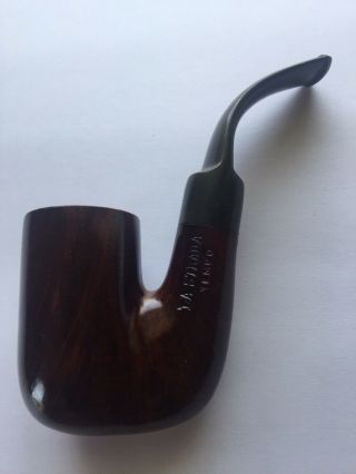 Vintage Pipe La Strada Tempo 424 Smoking Pipe Made In Italy 3