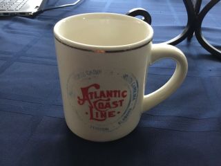 Vintage Atlantic Coast Line Railroad Train Coffee Mug