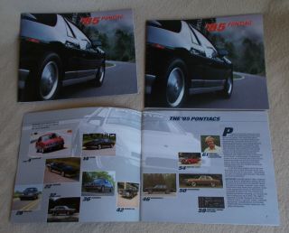 1985 Pontiac Large Full Line Sales Brochure Firebird Trans Am Fiero,  Grand Prix