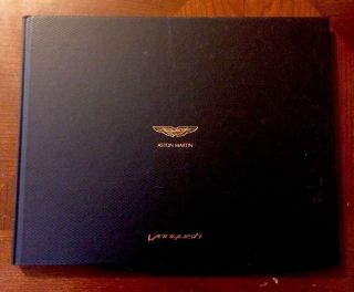 Aston Martin Vanquish Hardcover Book Brochure