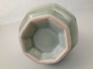 A Vintage Chinese Celadon Hu Style Vase 3