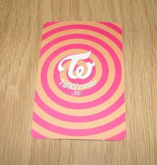 Twice 3rd Mini Album Coaster LANE1 TT Holo Tzuyu Photo Card Official 2