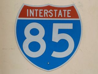 Virginia - Alabama I - 85 Interstate Highway 85 Route Road Sign Shield Real