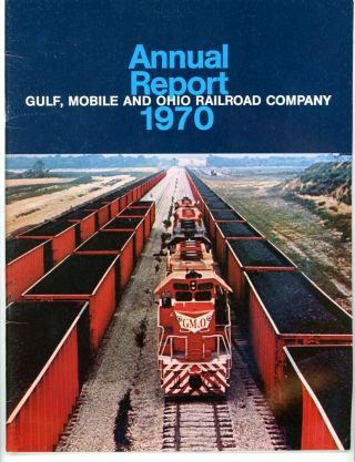 Gm&o - Gulf,  Mobile & Ohio - 1970 Annual Report,