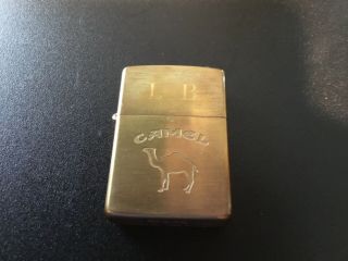 Zippo Classic bronze Lighter (JOE CAMEL) With Case 2
