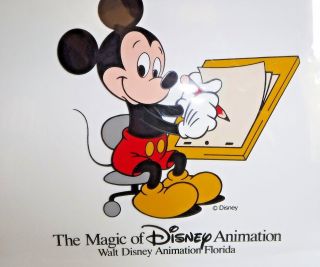 THE MAGIC OF DISNEY ANIMATION SERIES CEL MICKEY MOUSE 2
