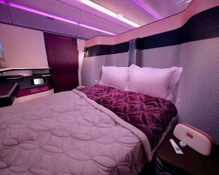 Qatar Airways Luxury Qsuites Blanket