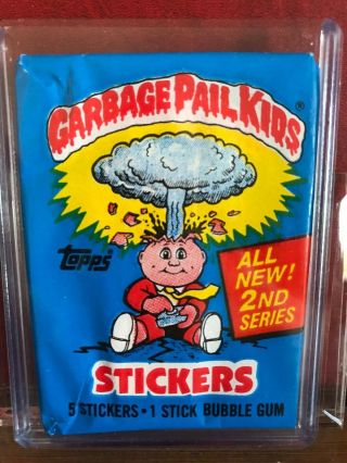 1985 Garbage Pail Kids Usa 2nd Series 1 Pack 6 Of 6