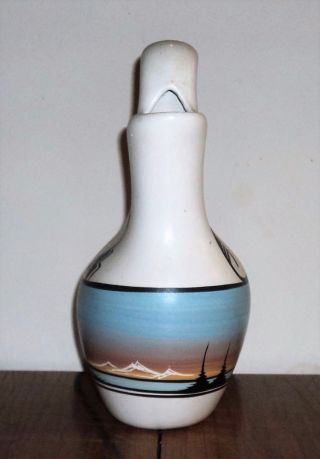 Signed - NAVAJO - Wedding Vase - Navajo Designs Hand Painted 