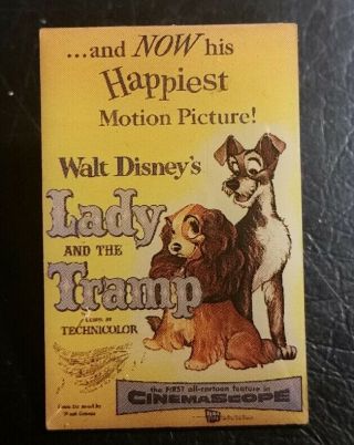 Disney 75th Anniversary One Sheet Frame Pin - Movie Poster - Lady And The Tramp