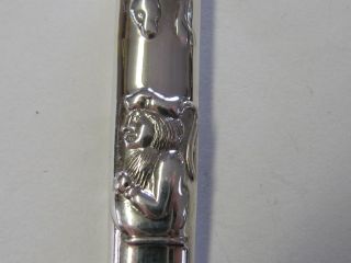 HARE/RABBIT STERLING SILVER NEEDLE CASE - (LAST ONES) 3