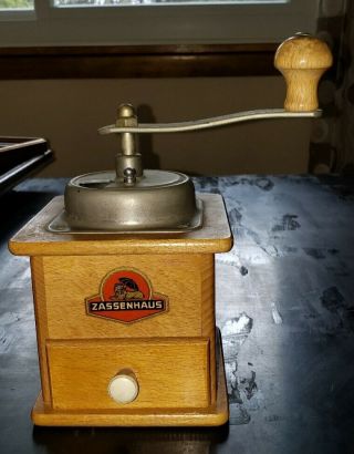 Vintage German Zassenhaus Mocha Coffee Grinder