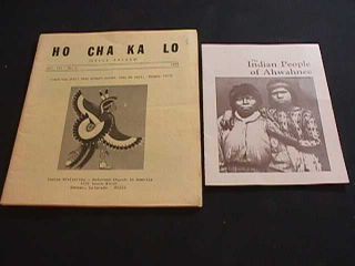 Indian People Of Ahwahnee & Indian Ministries Native American Brochures