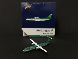 1:400 Gemini Jet Irish Aer Lingus Aerospatiale Atr - 72 - 200 Jc Herpa Hogan Phoenix