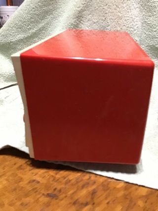 Vintage Zenith Radio Red In Color Model B509 - V 5
