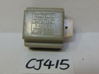 Vintage Western Electric 85b1 Transformer For Telephone Phone 18 Volt,  Adapter