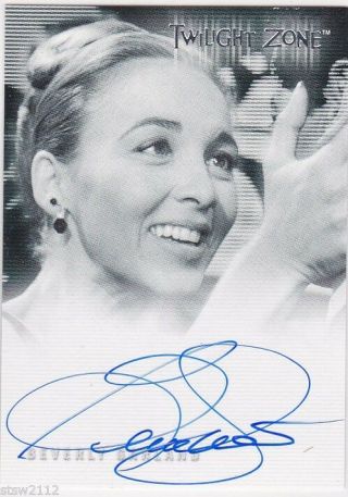 Twilight Zone Series 2 The Next Dimension A21 Beverly Garland Maggie Autograph