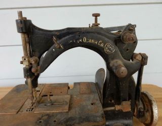 Vintage Frederick Osann Company Industrial Sewing Machine