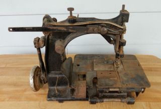 Vintage Frederick Osann Company Industrial Sewing Machine 4
