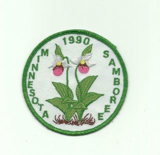1990 Minnesota Samboree Good Sam Rv Club Gathering Showy Lady Slipper Flower