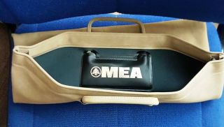 Vintage 1970s Middle East Airlines (mea) Lebanon Carry - On Bag
