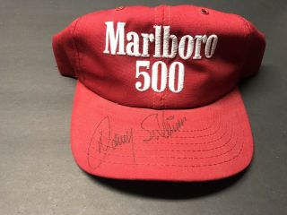 Marlboro 500 Racing Cap; Signed By Danny Sullivan; Authentic