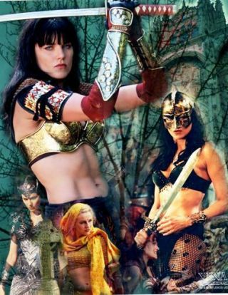 Xena Warrior Princess & Gabrielle - Official Creation Montage Photo - Xe - Misc212