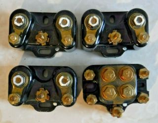 Four Vintage Western Electric 564g Signal Circuit Protector (a5) - Telephone,
