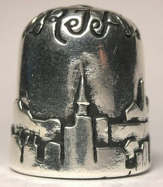 Tom Edwards Sterling Silver Thimble From 2018 Alexandria Va Tci Convention