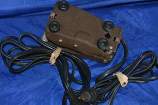 FOOT CONTROL W/POWER CORD FIT WESTERN ELECTRIC AND OTHER MACHINES SIMILAR CORD 3