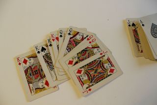 Vintage Canasta Russell Gladstone Deluxe Playing Cards 4