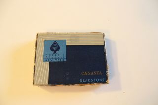 Vintage Canasta Russell Gladstone Deluxe Playing Cards 5