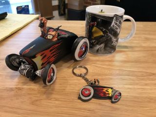 Speed Freaks 32 So Lo Boy By Terry Ross With Keychain And Mug