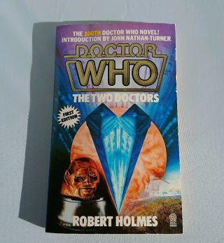 Rare First Edition Doctor Who Target Book 100th Novel The Two Doctors