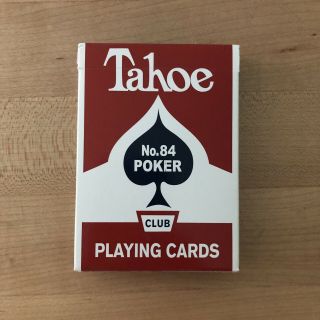 Rare Playing Cards Arrco Tahoes