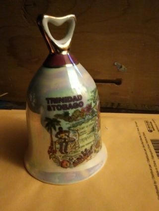 Trinidad & Tobago Porcelain Bell
