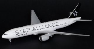 United B777 - 200er " Star Alliance " N77022 Jc Wing 1:200 Diecast Xx2966 White Box
